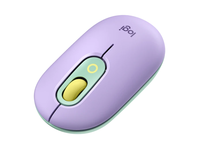 Logitech POP Wireless Mouse with Emoji Button Function