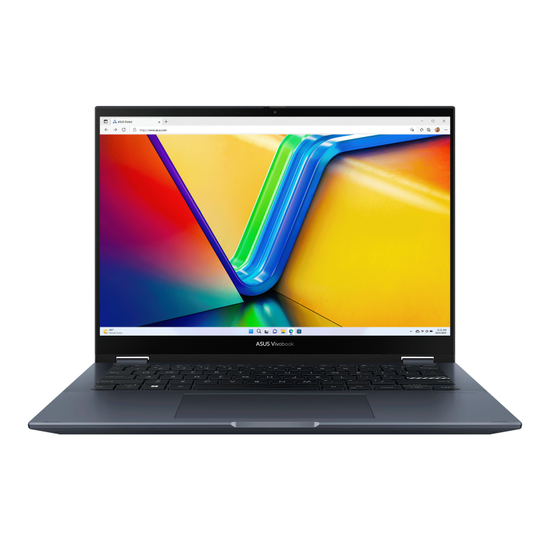 ASUS Vivobook S 14 Flip (TP3402Z) 14.0-inch, WUXGA Touchscreen  Intel® Core™ i5-12500H Processor 8GB DDR4 RAM 1TB SSD Intel Iris Xᵉ Graphics P/N 90NB0WR1-M00EL0