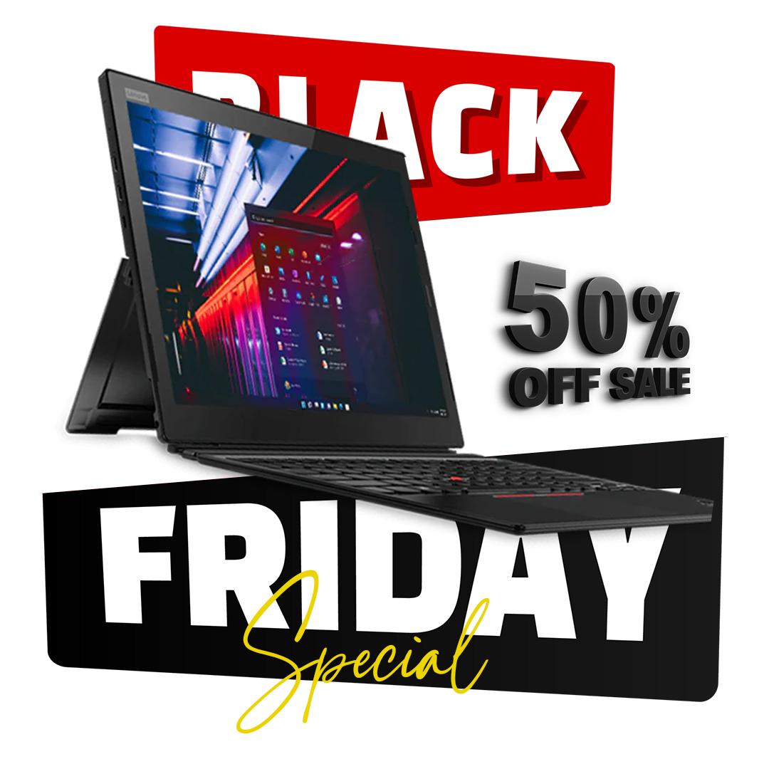 Lenovo ThinkPad X1 Tablet 3rd Gen (Type 20KK) Intel® Core i5-8350U 13.0" QHD+ Touch 8GB RAM 512GB SSD Refurbished Laptop