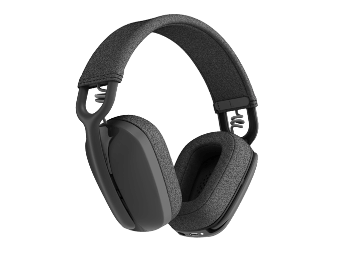 Logitech Zone Vibe 100 Wireless Over the Ear Headphones - Graphite