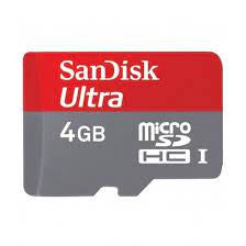4GB SANDISK MICRO MEMORY CARD