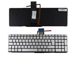 HP Envy 15-AQ M6-AQ Backlit Silver Keyboard Part Number 857283-001 Laptop Keyboard