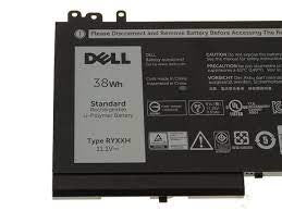 New Dell OEM Latitude E5450 / E5550 / E5250 / 3150 / 3160 3-cell 38Wh Original Laptop Battery - RYXXH