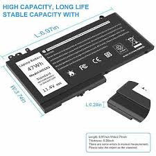 Dell OEM Latitude E5270 NGGX5 3-cell 47Wh Original Laptop Battery