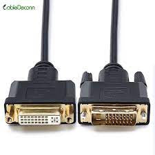 DVI 24+5 (M) To VGA (F) Cable