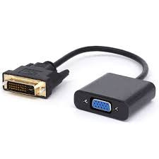 DVI 24 + 1 male to VGA male cable - 1920x1080P - 1M