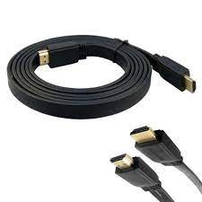 HDMI-FLT-3M-MM - Flat HDMI Interface Cable - Male to Male - 30 AWG, 10ft -  1080P