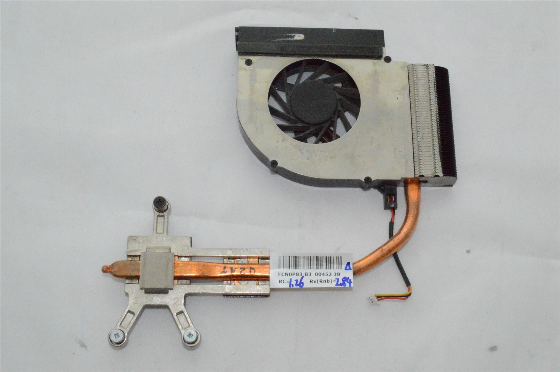 original for HP COMPAQ CQ61 G61 CQ62 CQ70 CQ71 CPU Cooling HEATSINK & FAN 534684-001