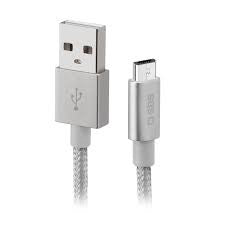 Metal Micro USB Cable Spring Wire Cord Charger Sync Data
