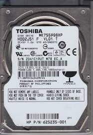 Toshiba 750gb SATA 2.5" HDD Hard Drive MQ01ABD075