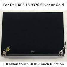 Dell XPS 13 9370 P82G002 13.3" UHD 4K LCD Touch Screen Complete Replacement Assembly