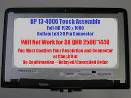 HP Spectre x360 13-4000 Series 13-S Series Touch Screen
