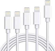iPhone USB Charging Cable for iPhone 5 & 6 & 7 & 8 & X - White