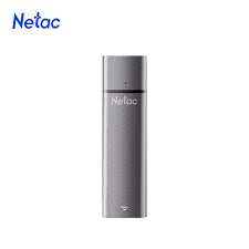 Netac WH21 M.2 SATA Protocol Portable Hard Disk Case High-speed Transmission Aluminum Alloy Shell Built-in Data Cable