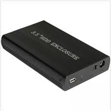 3.5in USB 3.0 External IDE / SATA III Universal Hard Drive Enclosure - Portable External HDD