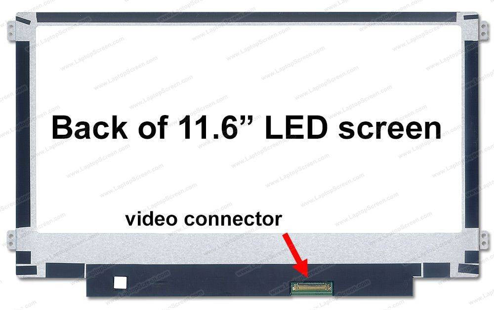 11.6''  30pins LCD Laptop screen